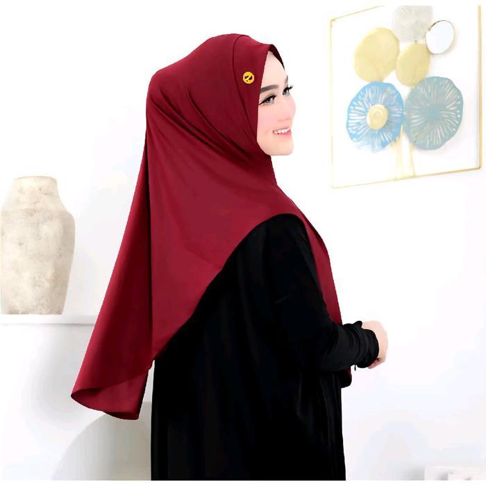 MARISA HIJAB INSTAN - HIJAB INSTAN DAILY TERBARU HIJAB JUMBO TERBARU BAHAN JERSEY ZOYA