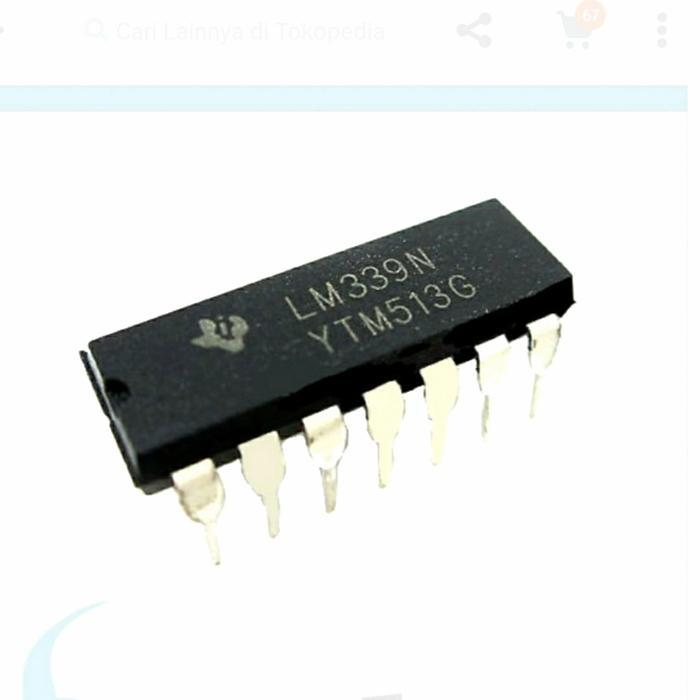 "New" IC original LM339 dip-8 LM339N LM 339N 339 ic339