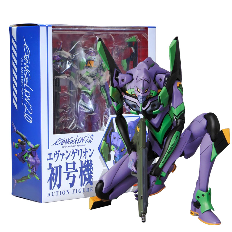 EVA01 Prototype Neon Genesis Evangelion Action Figure PVC Collectible Model Shinji Rei Robot Toys