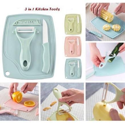 KITCHENWARE PISAU SET 3 IN 1