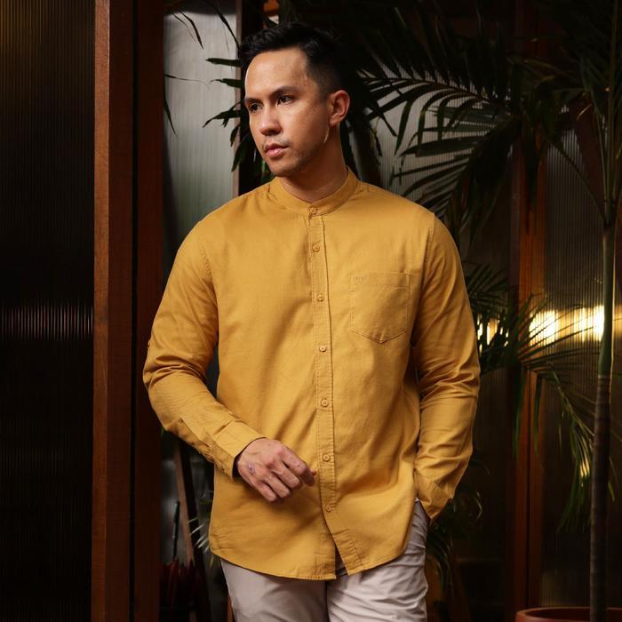 TERLENGKAP EMBA CLASSIC - RONA KEMEJA KOKO PRIA KERAH SHANGHAI LENGAN PANJANG COLLECTION BAJU