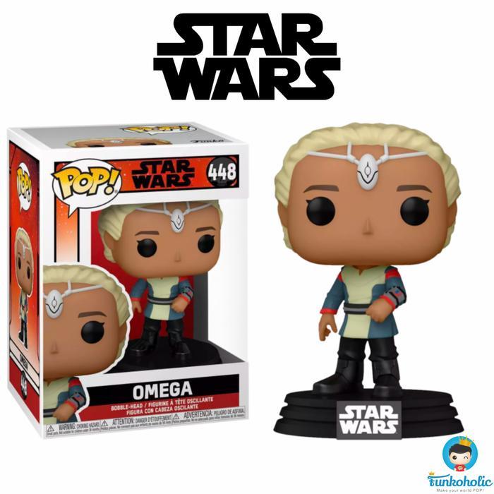 BERGARANSI Funko POP Star Wars The Bad Batch - Omega [Exclusive] #448