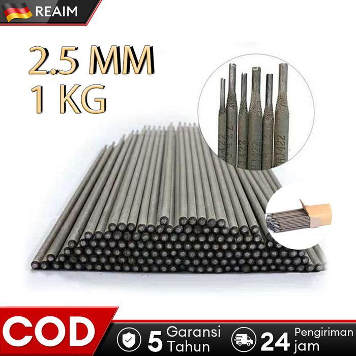 Reaim KAWAT BATANG LAS ROD WIRE LAS ALUMUNIUM 2.5MM 1kg