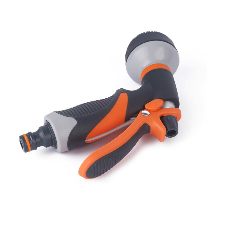 8Functional Garden Hose Spray Gun Car Washing Water Gun Water Spray Gun for Garden Hose Gardening