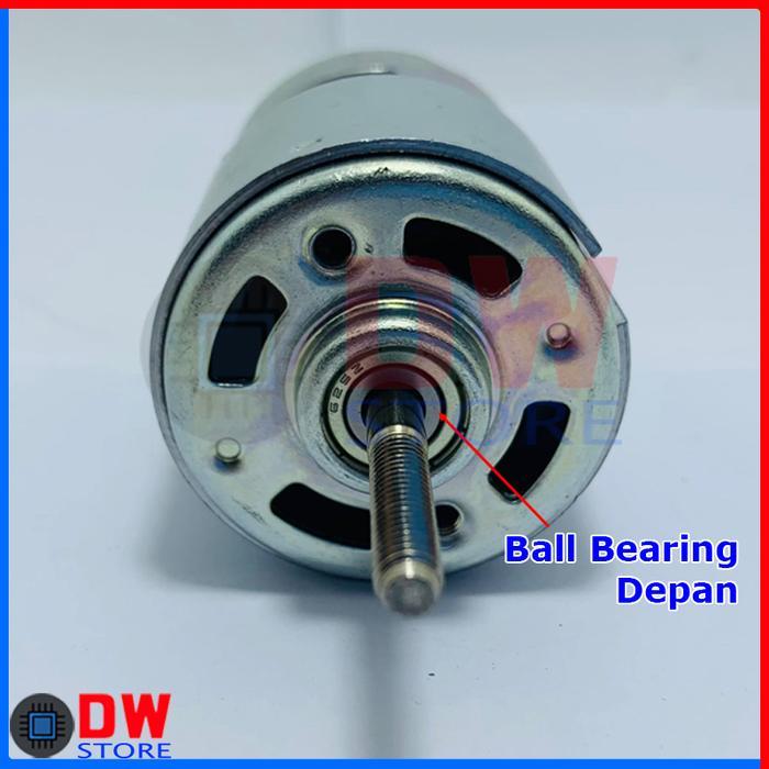DINAMO DC MOTOR RS-755 755 12V 21V MESIN POTONG RUMPUT LAWN MOWER
