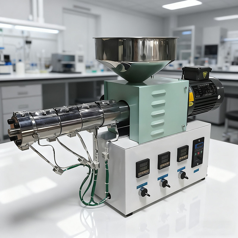 3D Printing Filament Maker Single Screw Extruder 3D Consumables Extrusion Machine For PEEK/TPU/TPE