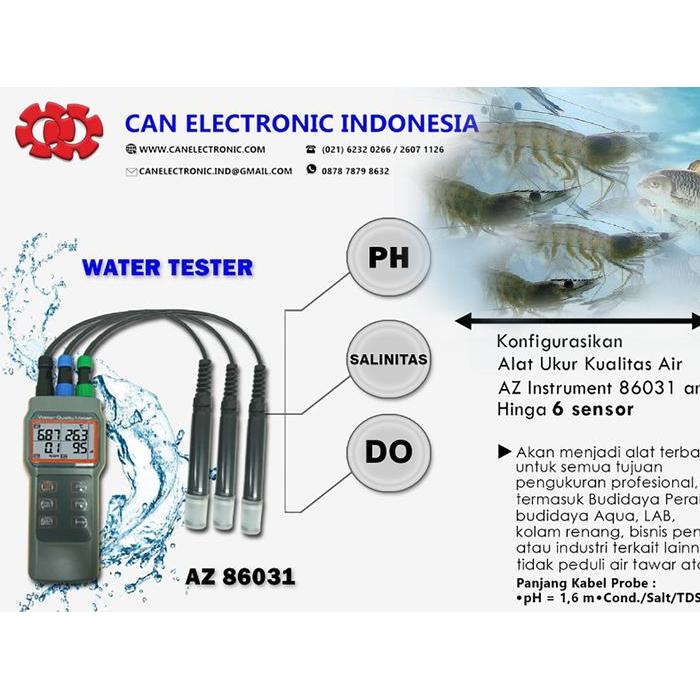 WATER QUALITY METER AZ INSTRUMENT 86031