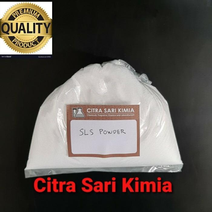 SLS POWDER / SODIUM LAURYL SULFAT POWDER EX BASF GERMAN 500GRAM