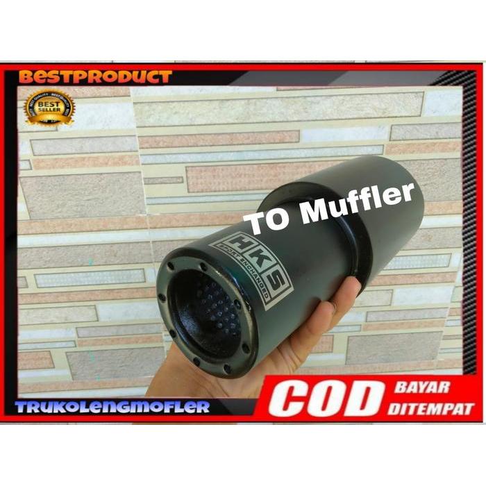 ASESORIS MOBIL KNALPOT HKS GRONEL MINI DOP SUARA BAS GAHAR UNTUK MOBIL METICK, MANUAL BAHAN BAKAR