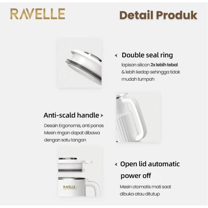Ravelle mesin susu kedelai soy milk maker