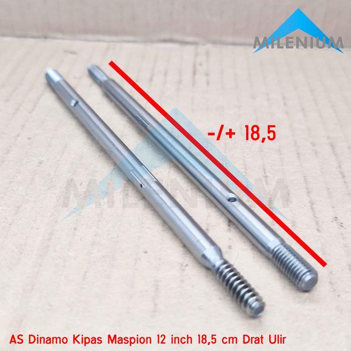 TERLARIS AS Dinamo Motor Kipas Angin Maspion 12 inch 18,5 cm Drat Kasar / Ulir SALE