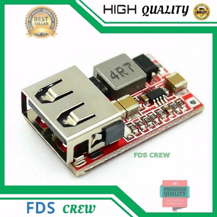 "New" MODUL CHARGER HP Dari Aki 12V-24V To 5V 3A