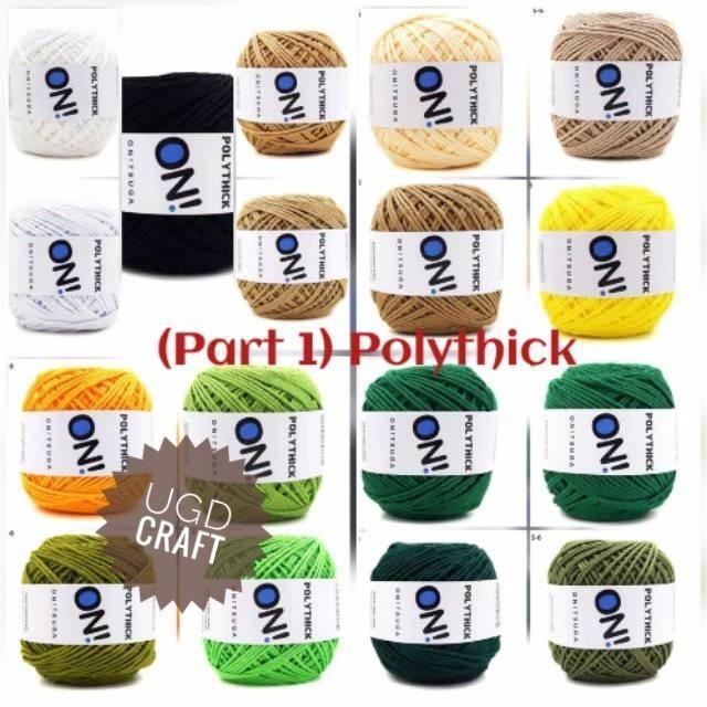 Benang Rajut POLYTHICK ONITSUGA