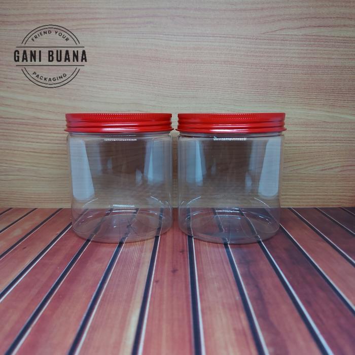 TOPLES TABUNG 600ML TUTUP ALMUNIUM MERAH