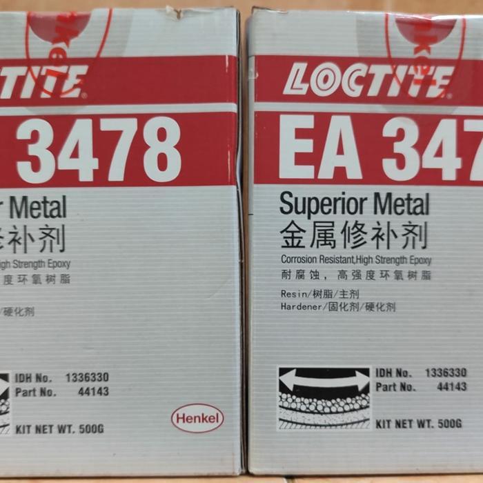 Loctite EA 3478 /superior metal .