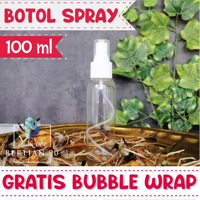 Botol Spray 100 ml / Botol Minyak Wangi 100ml / Botol Plastik Spray