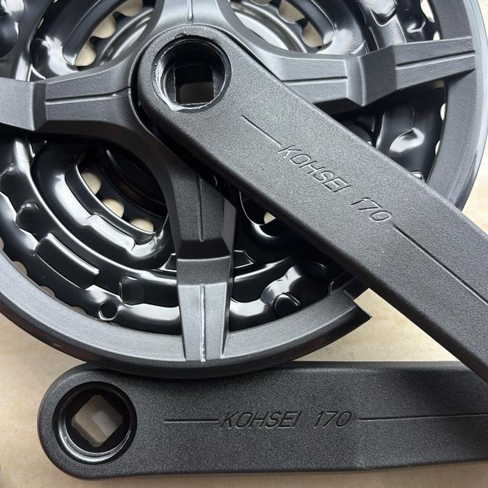 Crank Set Chainwheel Pacific Gir Depan 3 Susun 42T Bb As Kotak Sepeda Mtb Federal Minion