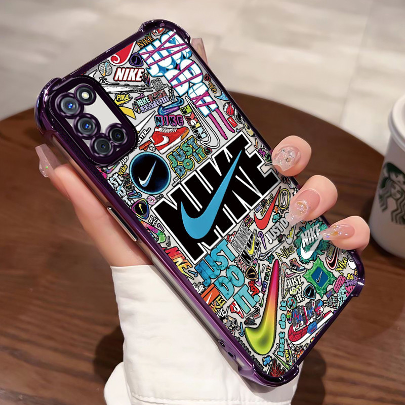 Casing Hp Untuk OPPO A52 OPPO A72 OPPO A92 Case Casing HP Softcase Ponsel Soft Shell dengan Empat su