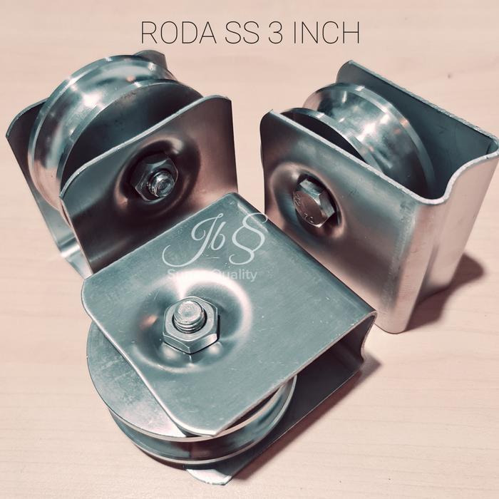 Roda Pagar Stainless 201 Tipe As Dan Siku Roda Pintu Pagar Stainless Sus 201
