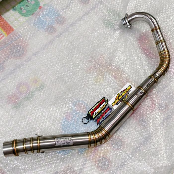 Header Knalpot Racing Mafia Vixion Old Vixion New Model Ceng / Roadrace Wajib Ub Postep Belakang