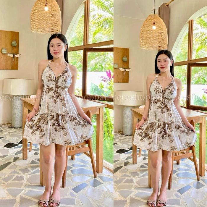 Dahlia Dress Mini Wanita Pendek Dewasa Remaja