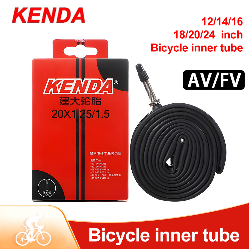 2Pcs Kenda Inner Tube 12/14/16/18/20/24 Inch Schrader Presta Butyl Rubber Mtb Road Tube Inner Tyre