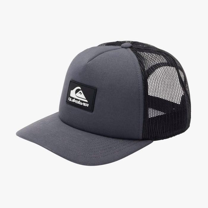Topi Quiksilver Omnipotent Trucker Cap Hat Tarmac Original