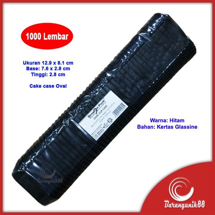 Kertas Bolu Kukus Oval 129Mm 1000 Lembar Risol Cake Case Cup Cake