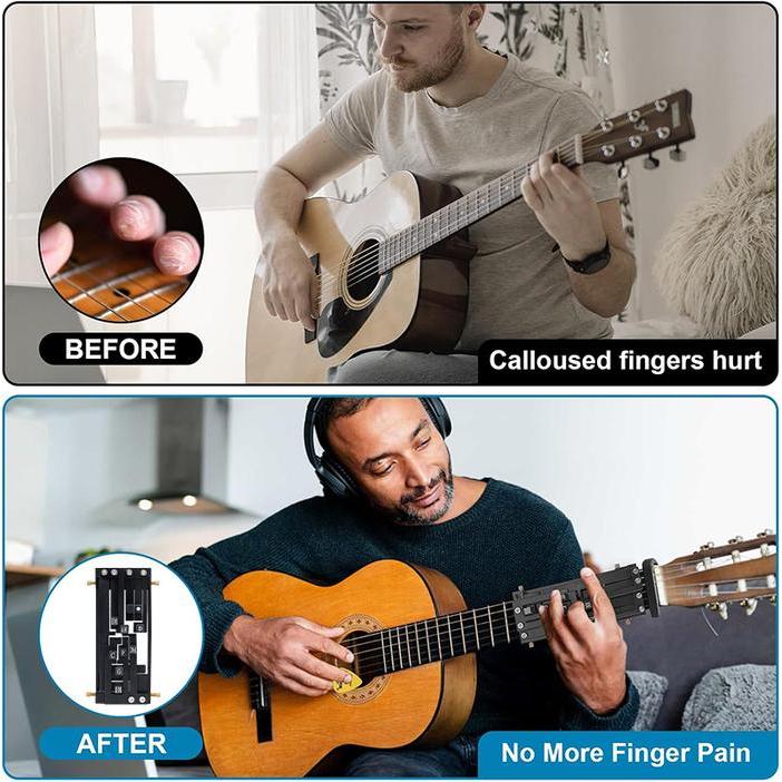 Alat Bantu Latihan Gitar Alat Bantu Belajar Chord Gitar Alat Bantu Pembelajaran Anti Sakit Terbaik