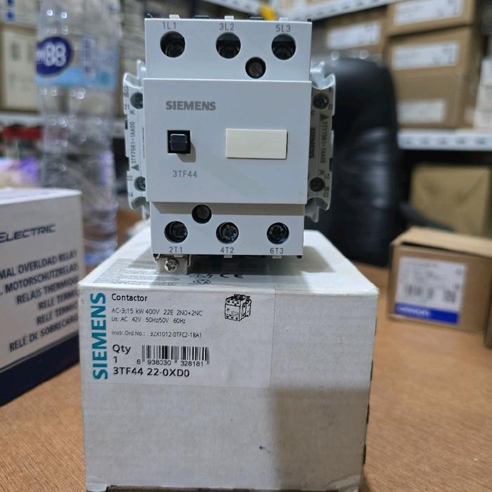 CONTACTOR SIEMENS 3TF44 22-0XD0 42V ORIGINAL / 3TF44 22 0XD0