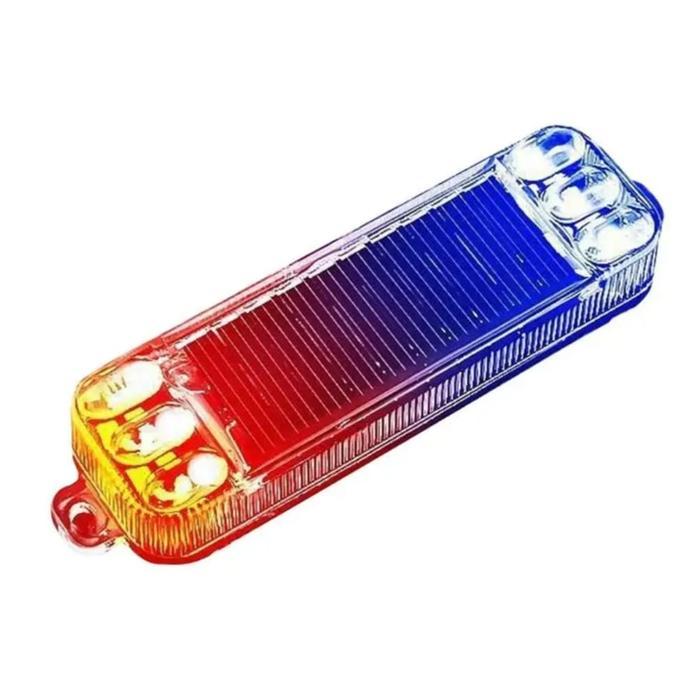 LAMPU PERINGATAN MOTOR SOLAR PANEL / LAMPU PERINGATAN KENDARAAN