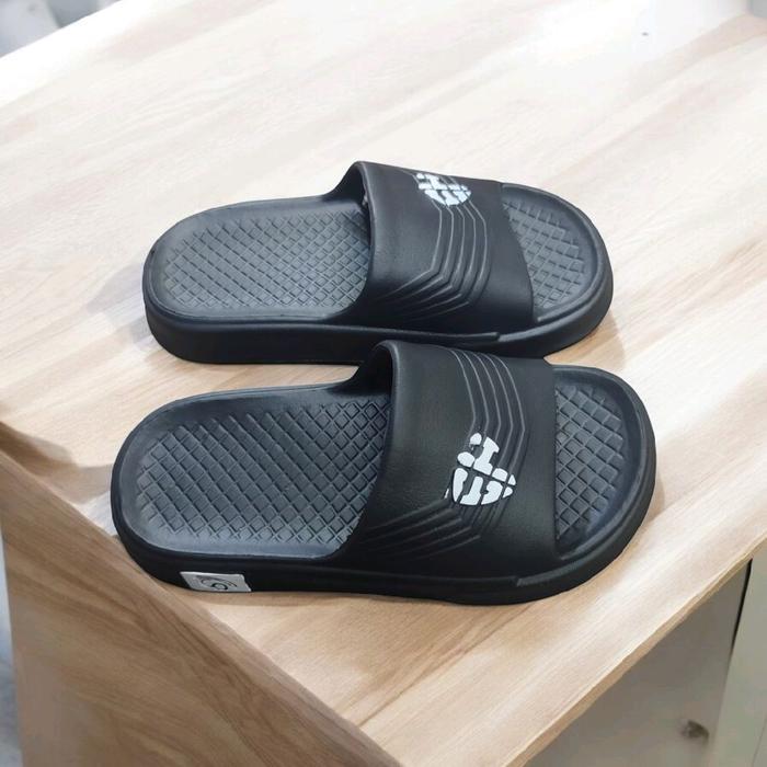 Bata Tomkins - Sandal Anak Dan Dewasa Cowok Sendal Selop Laki-Laki Slip On Eva Pylon Ringan Empuk
