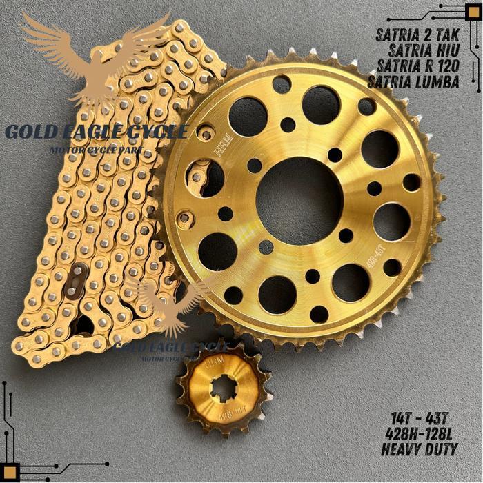 GEAR GIR SET GEAR GIR PAKET SATRIA 2 TAK SATRIA HIU SATRIA LUMBA SATRIA R 120