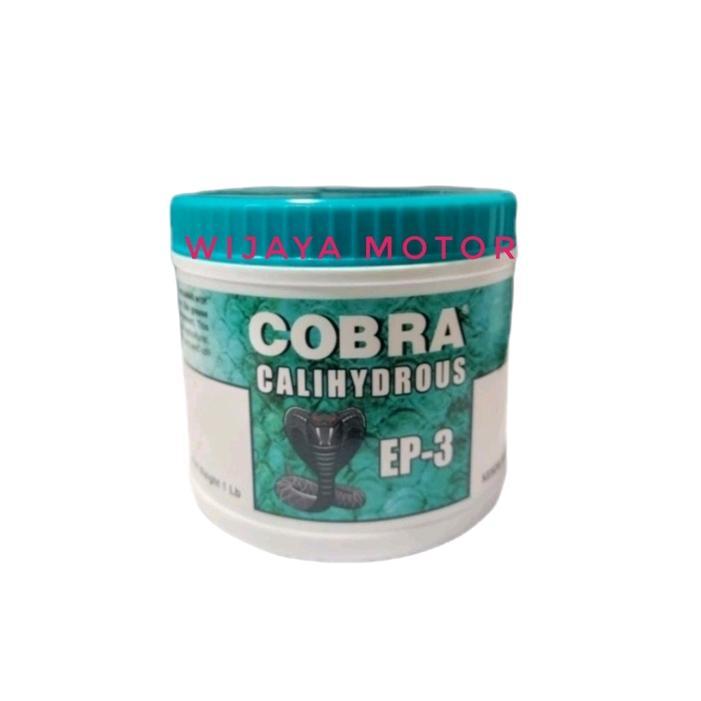 STEMPET GREASE GEMUK COBRA CALIHYDROUS EP-3 BIRU STEMPET PREMIUM ANTI PANAS ANTI AIR TAHAN PANAS