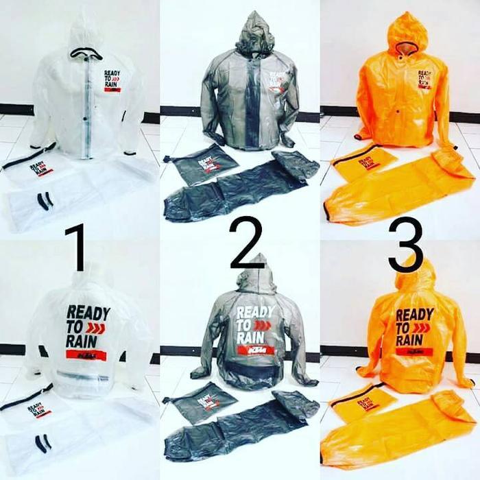 JAS HUJAN TRANSPARAN KTM