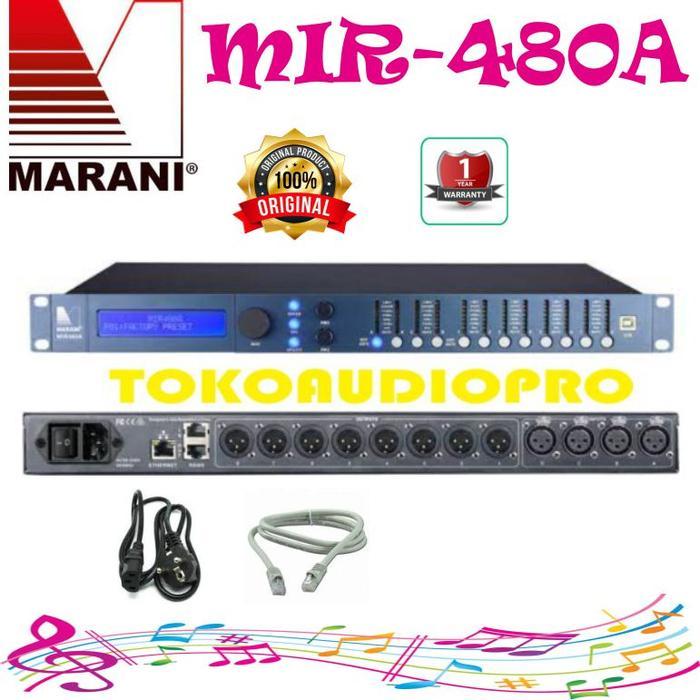 Marani Mir480A 4 In 8 Out Professional Audio Speaker Management Dlms Mir-480A Dlms Usb Co