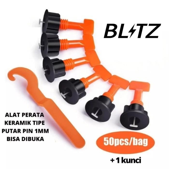 Alat Perata Keramik Putar Tile Leveller nat lantai granit