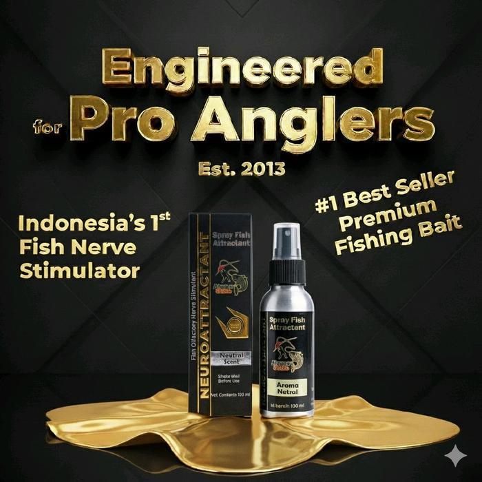 Neuroattractant Spray Fish Attractant Ikan Umpan Pancing Non Essen Dari Always Strike