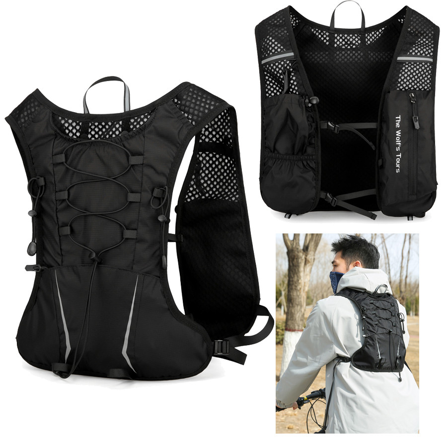 Ultra-Light Hydration Running Vest, Camel Hydration Backpakc Water Backpack for Trail Running &