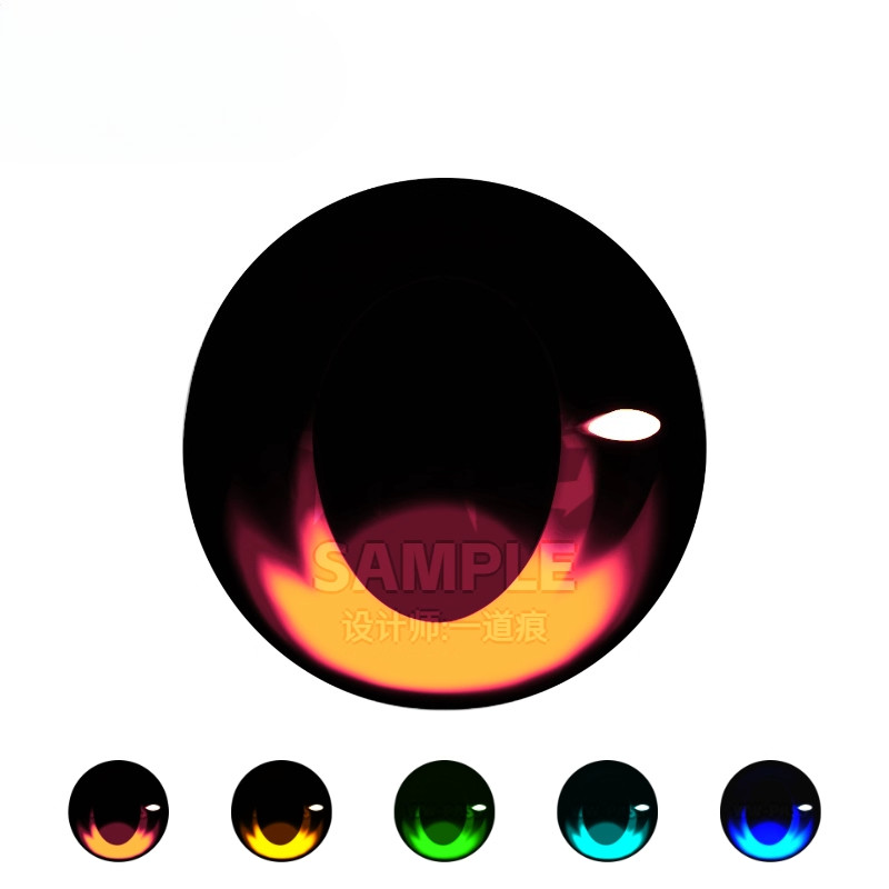 Printed Fursuit Eyes for Kigurumi Base Mask Kemono Fursuit Mask Cosplay Anime DIY Accessories