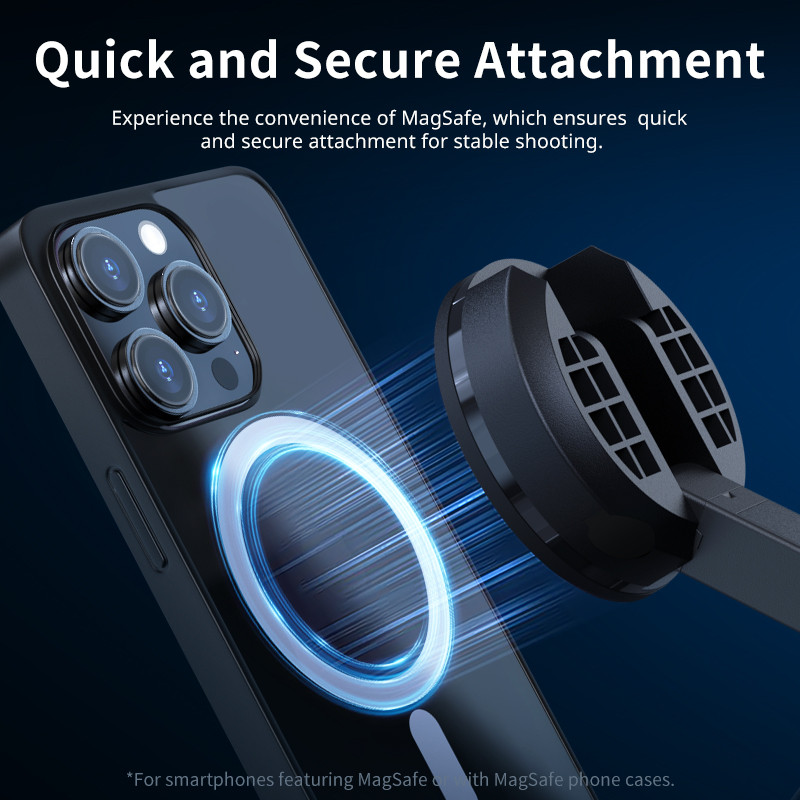 Ulanzi Mt-84 Magnetic Tripod Portable Selfie For Iphone 15 14 13 Pro Pro Max For Live Streaming