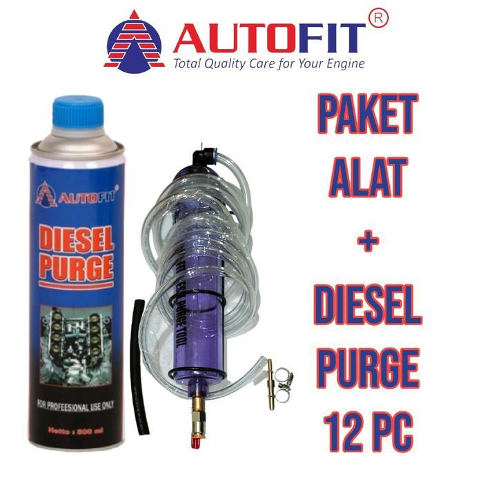 HOT SALE PAKET ALAT AUTOFIT DIESEL PURGE 500L 12 PC GURAH MESIN DIESEL