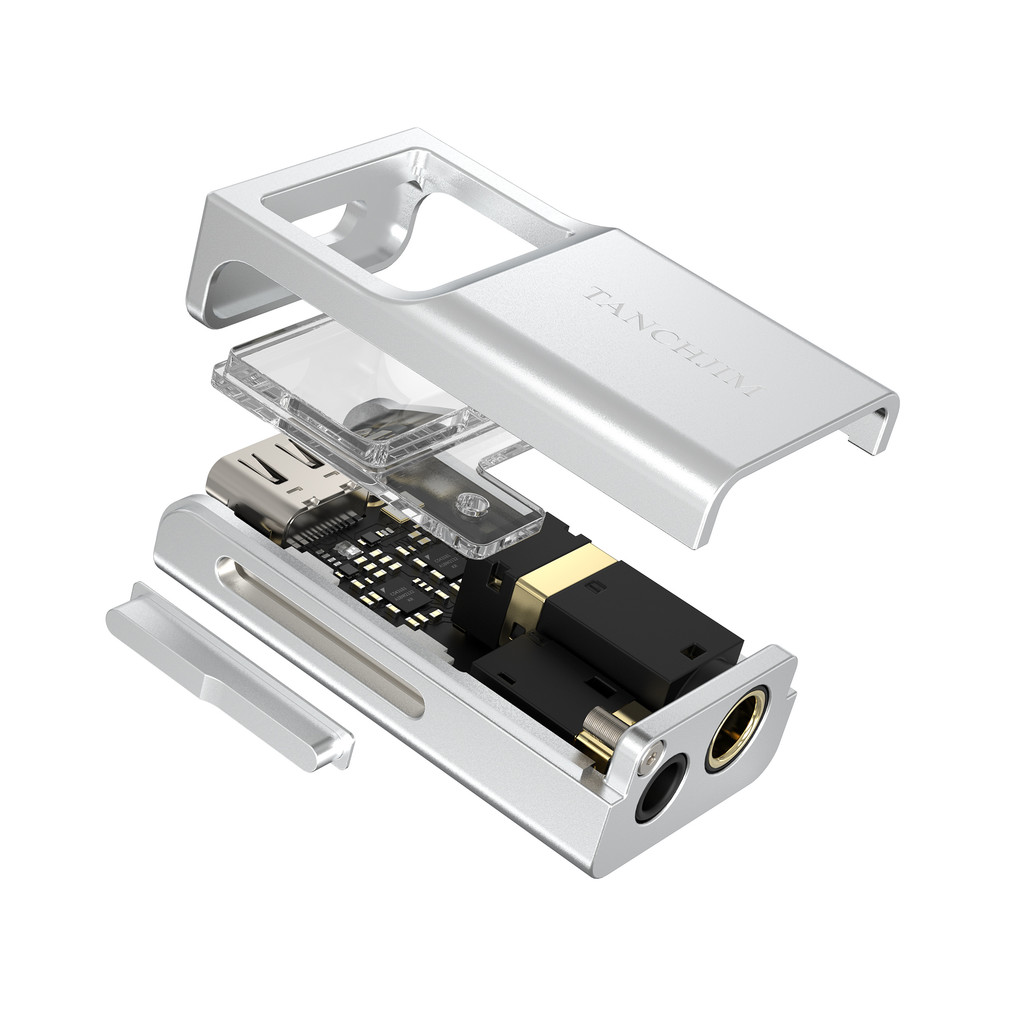 Tanchjim SPACE CS43131*2 Portable DAC Headphone Amplifier DSD256 32Bit/768kHz 3.5mm/4.4mm Output USB