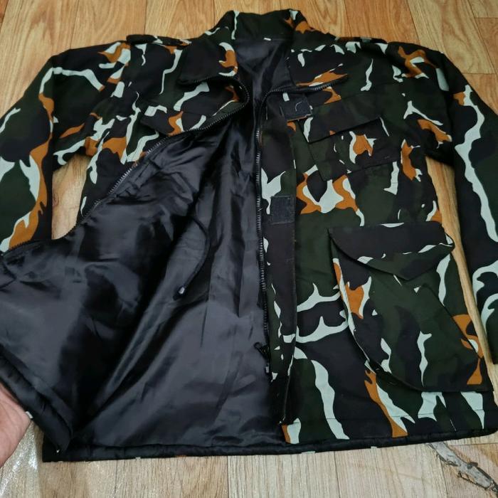 Jaket Loreng Brimob Premium Tanpa Logo / Jaket Loreng Brimob / Jaket Brimob