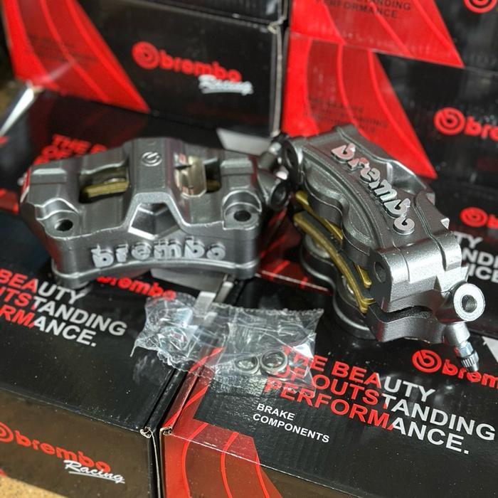 Kaliper Brembo M7 Grey Import Kaliper Brembo 4P Type M7 P100