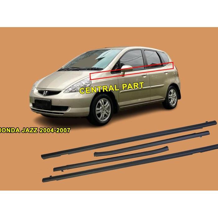 Pelipit Karet Kaca List Kaca Luar Depan Jazz Gd3 2004 2005 2006 2007