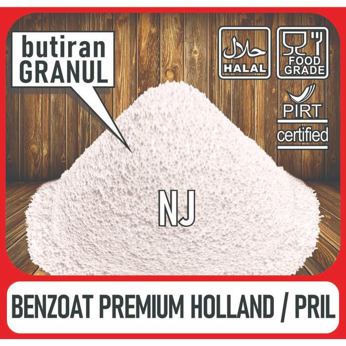 Sodium / Natrium Benzoat Premium Prill Refined Food Grade 1 Kg