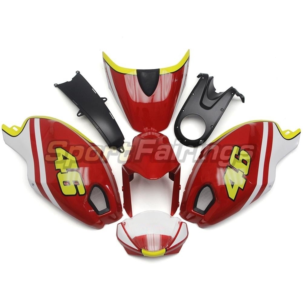 SUITABLE FOR DUCATI MONSTER 696 796 1100 FULL CAR SHELL, MOTORCYCLE REAR HUMP FAIRING, HIGH QUALITY
