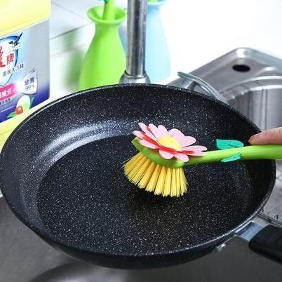 Sikat bunga matahari sikat cuci piring panci serbaguna