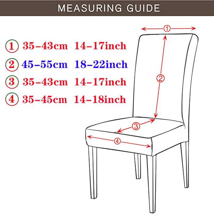 ORIGINAL Sarung kursi makan Sarung kursi Stain Resistant Bangku Makan / Cover Sarung Kursi Makan